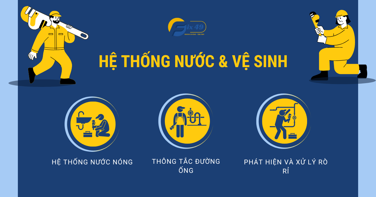 Bảo trì hệ thống cấp thoát nước khách sạn Đà Lạt